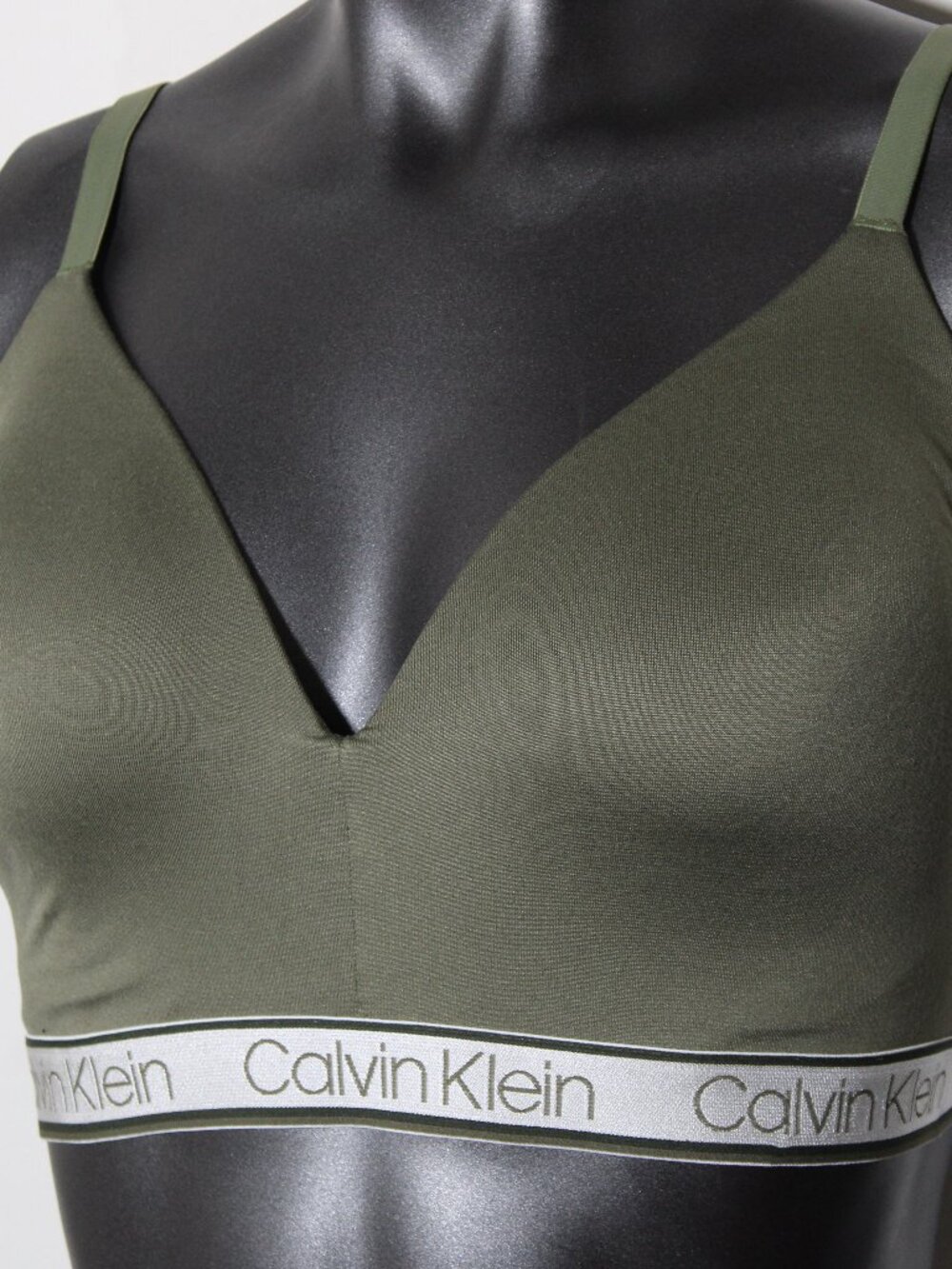 Calvin Klein large green bra